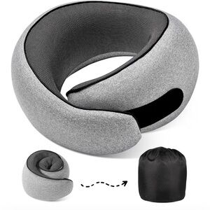 Light Grey Travel Neck Pillow